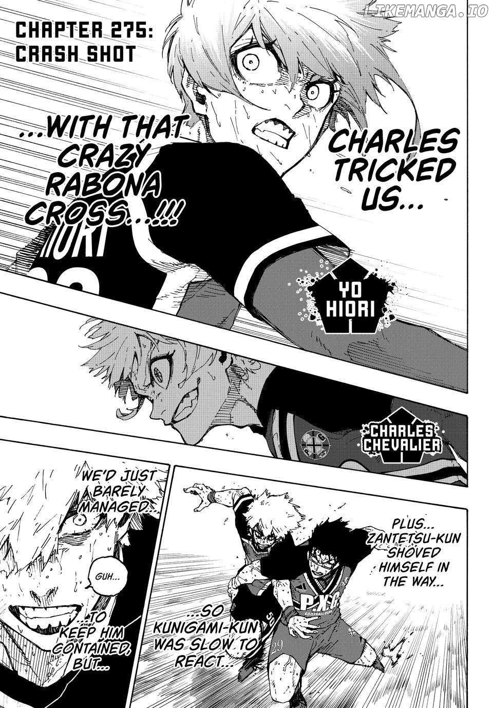 Blue Lock Chapter 275 - PAGE 0