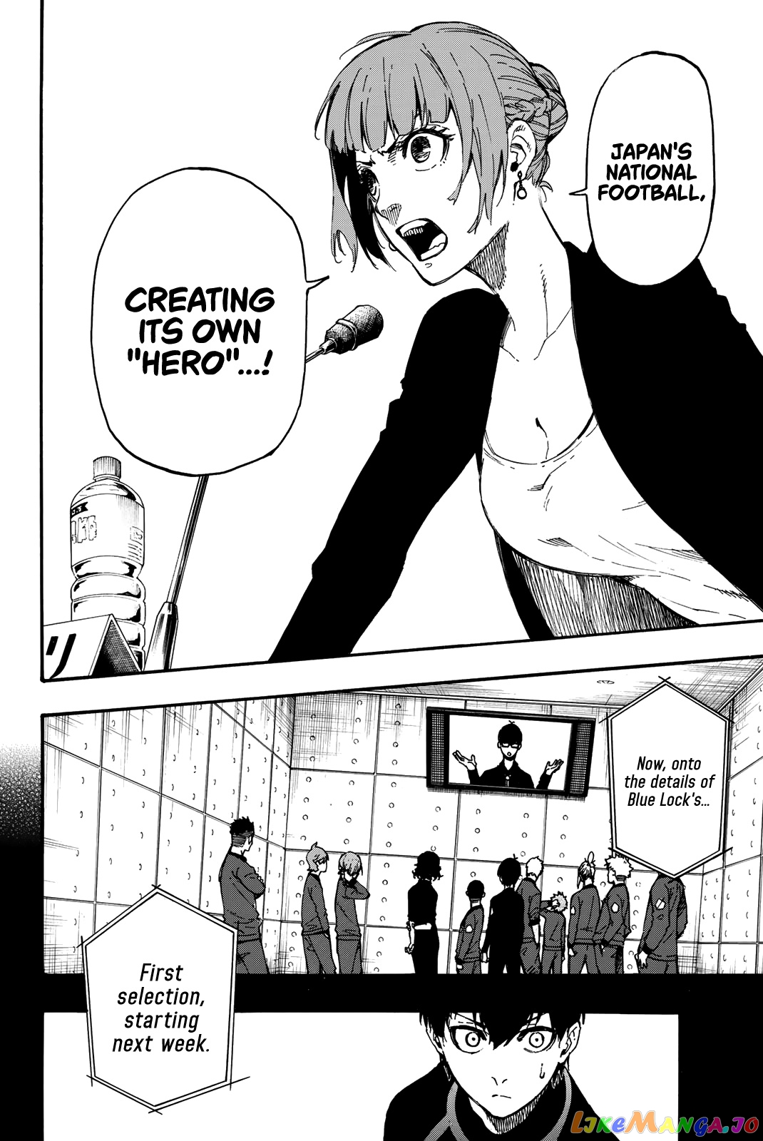 Blue Lock Chapter 4 - PAGE 8