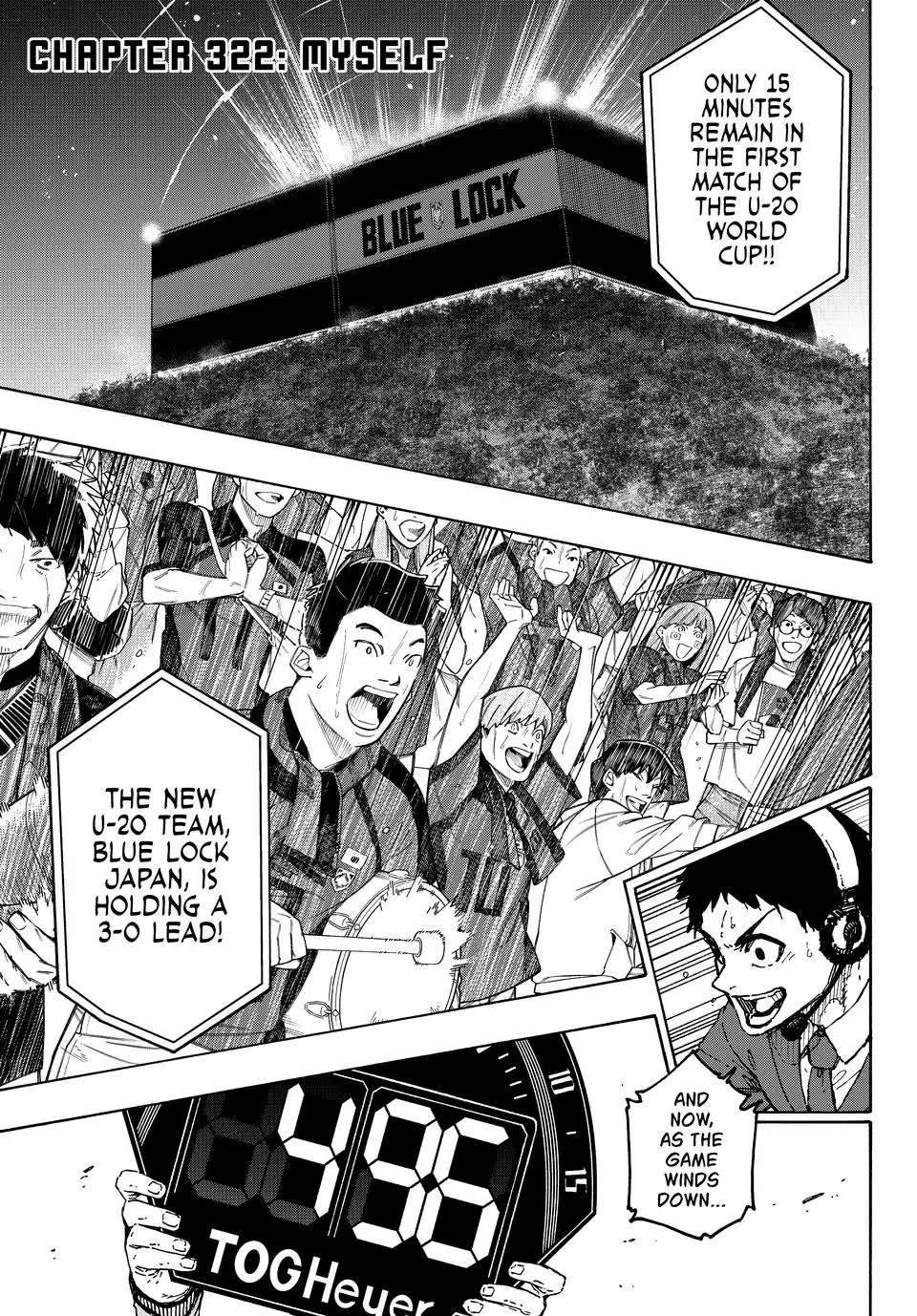 Blue Lock Chapter 322 - PAGE 0