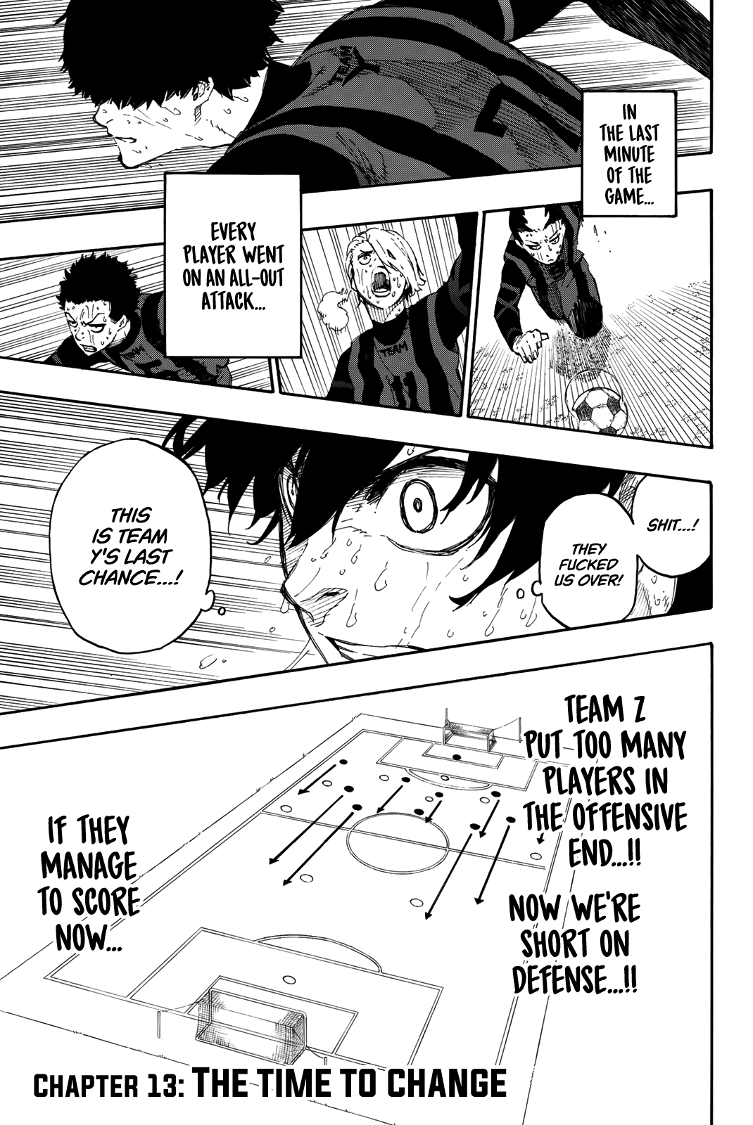 Blue Lock Chapter 13 - PAGE 1