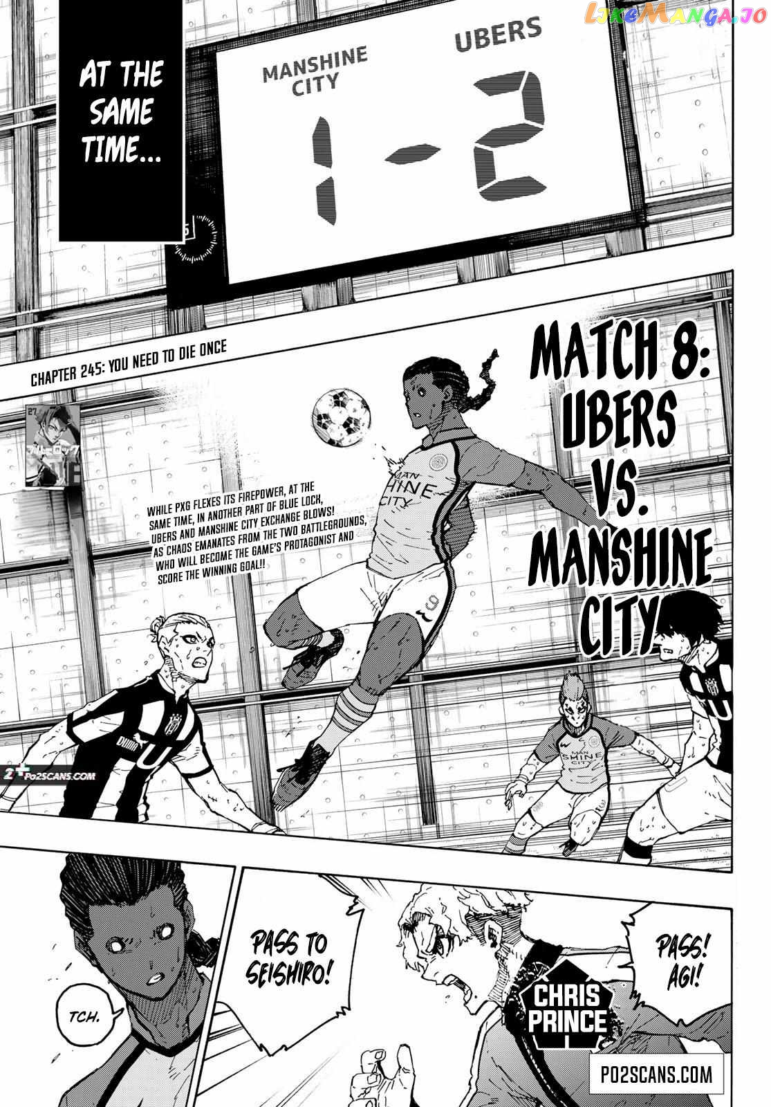 Blue Lock Chapter 245 - PAGE 1