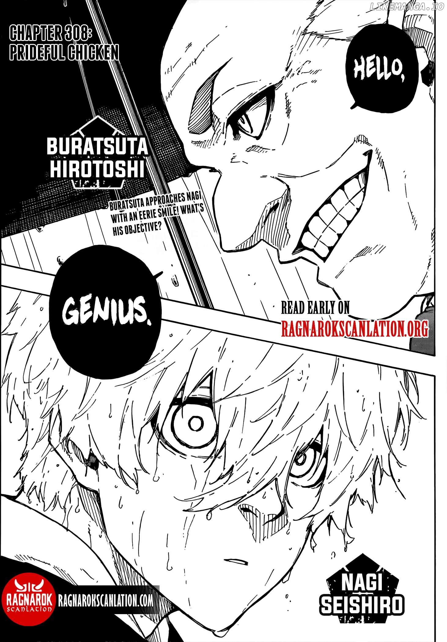 Blue Lock Chapter 308 - PAGE 0