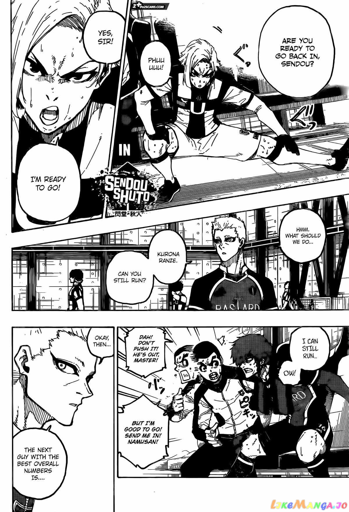 Blue Lock Chapter 230 - PAGE 8