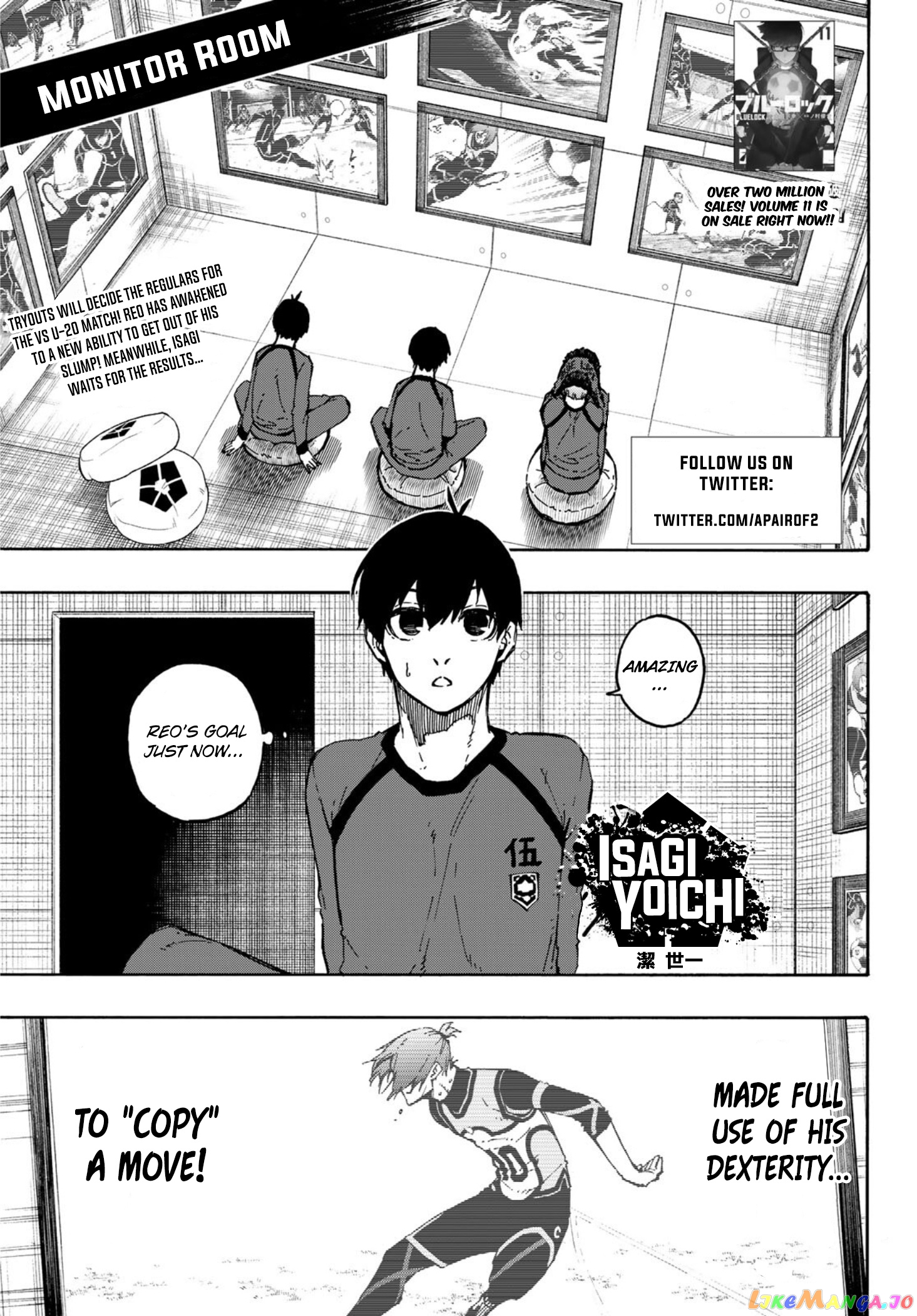 Blue Lock Chapter 107 - PAGE 1