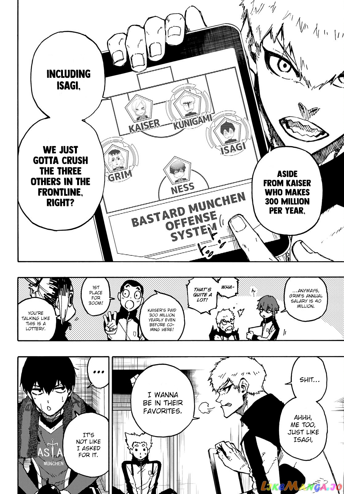 Blue Lock Chapter 171 - PAGE 6