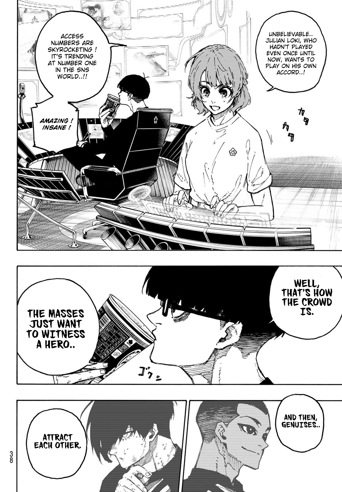 Blue Lock Chapter 277 - PAGE 1