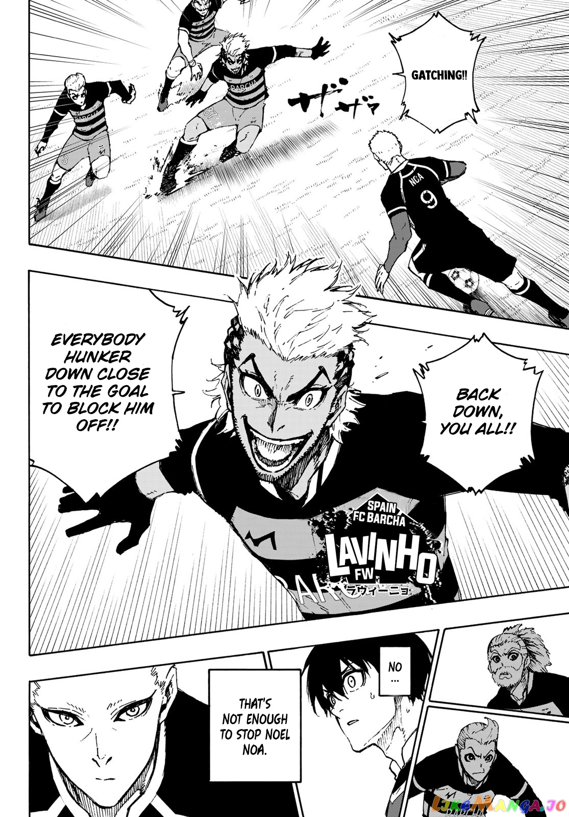 Blue Lock Chapter 165 - PAGE 8