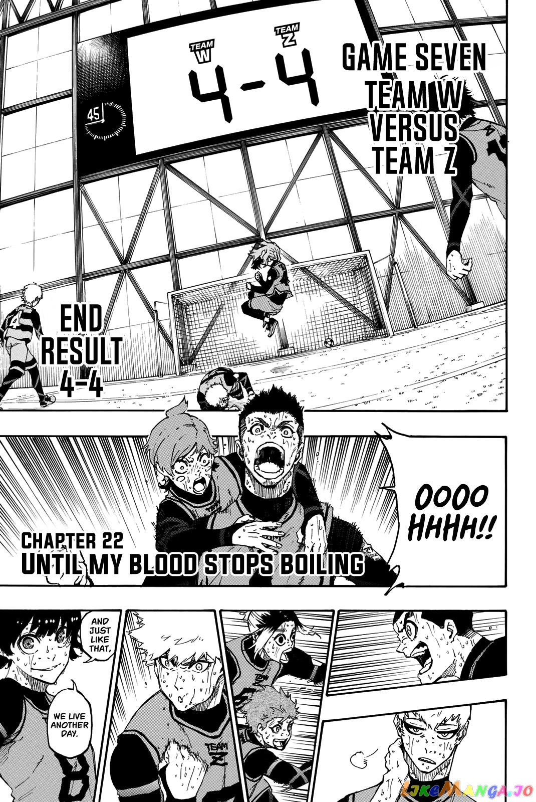 Blue Lock Chapter 22 - PAGE 1