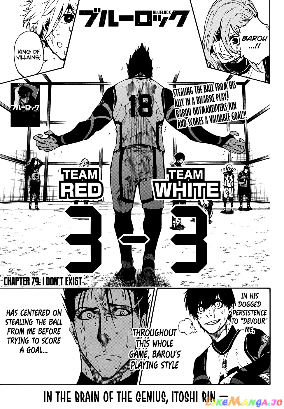 Blue Lock Chapter 79 - PAGE 0