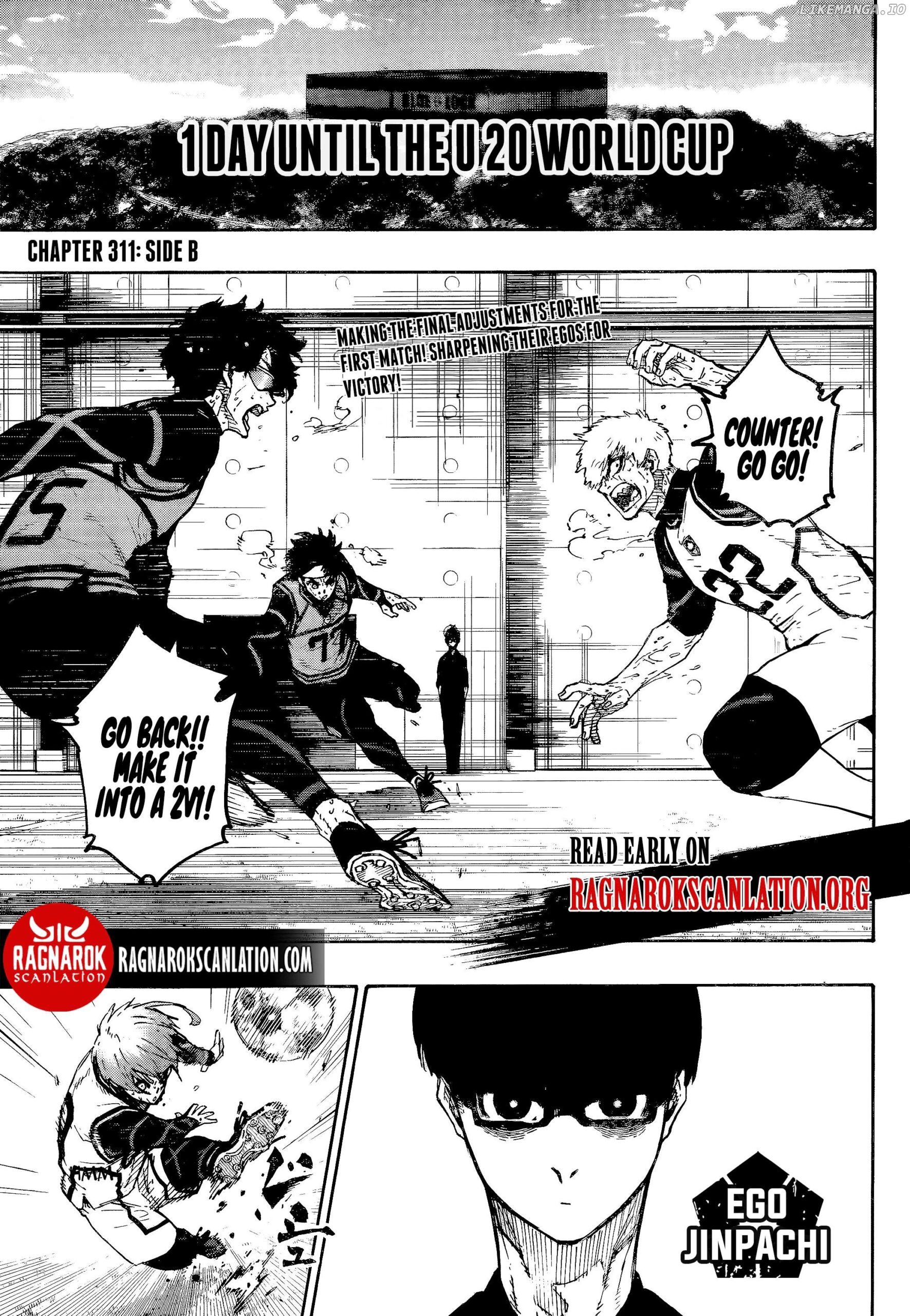 Blue Lock Chapter 311 - PAGE 0