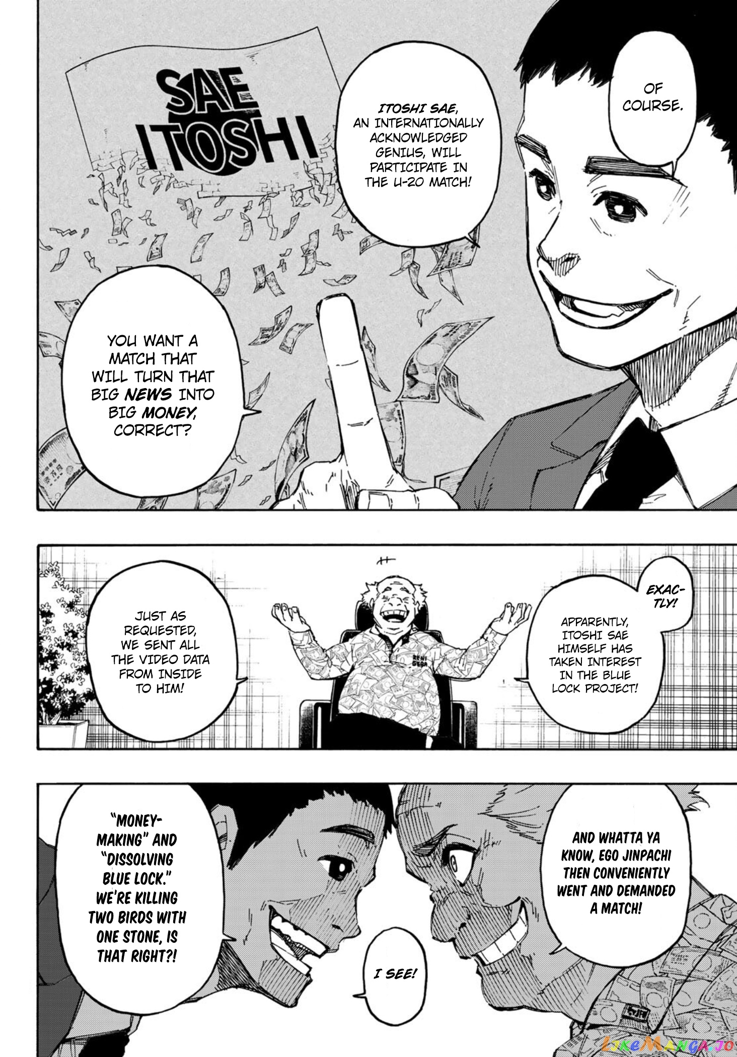 Blue Lock Chapter 107 - PAGE 8