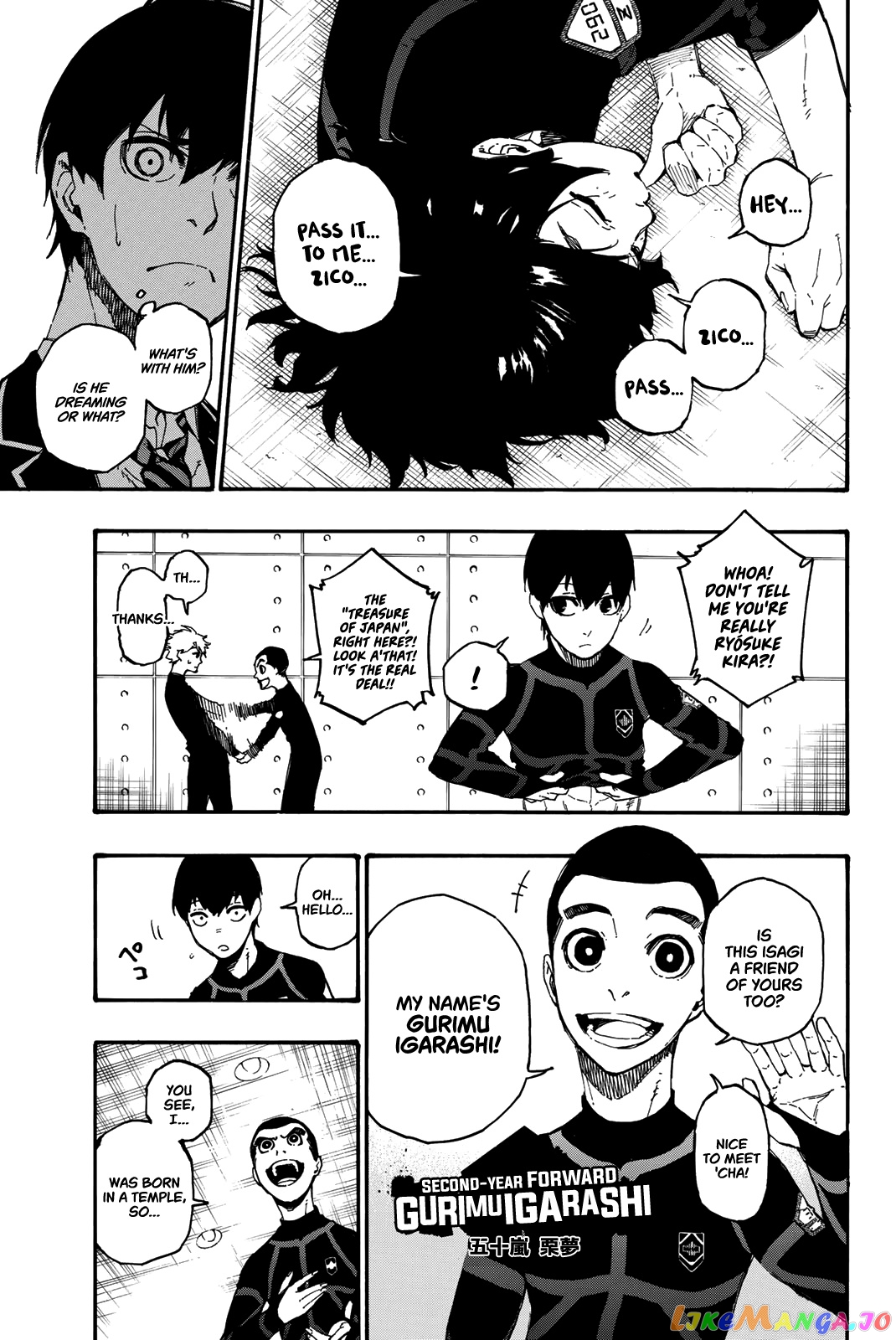 Blue Lock Chapter 2 - PAGE 8