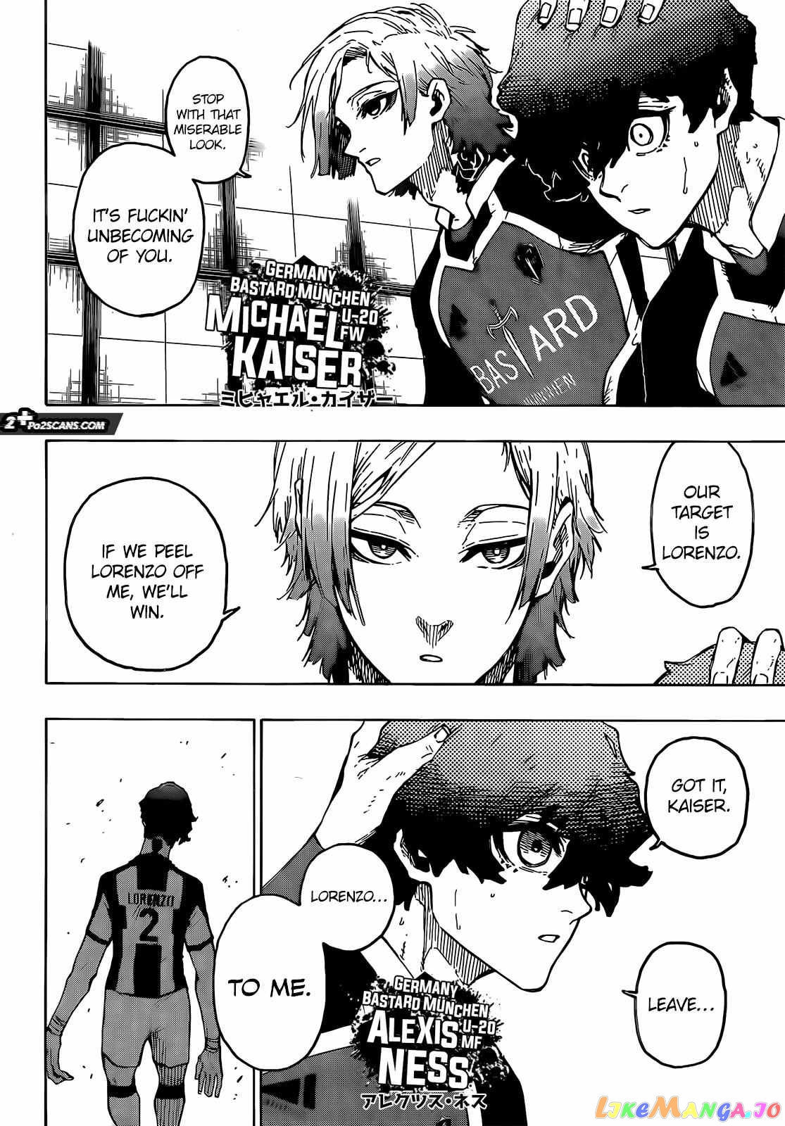 Blue Lock Chapter 217 - PAGE 8