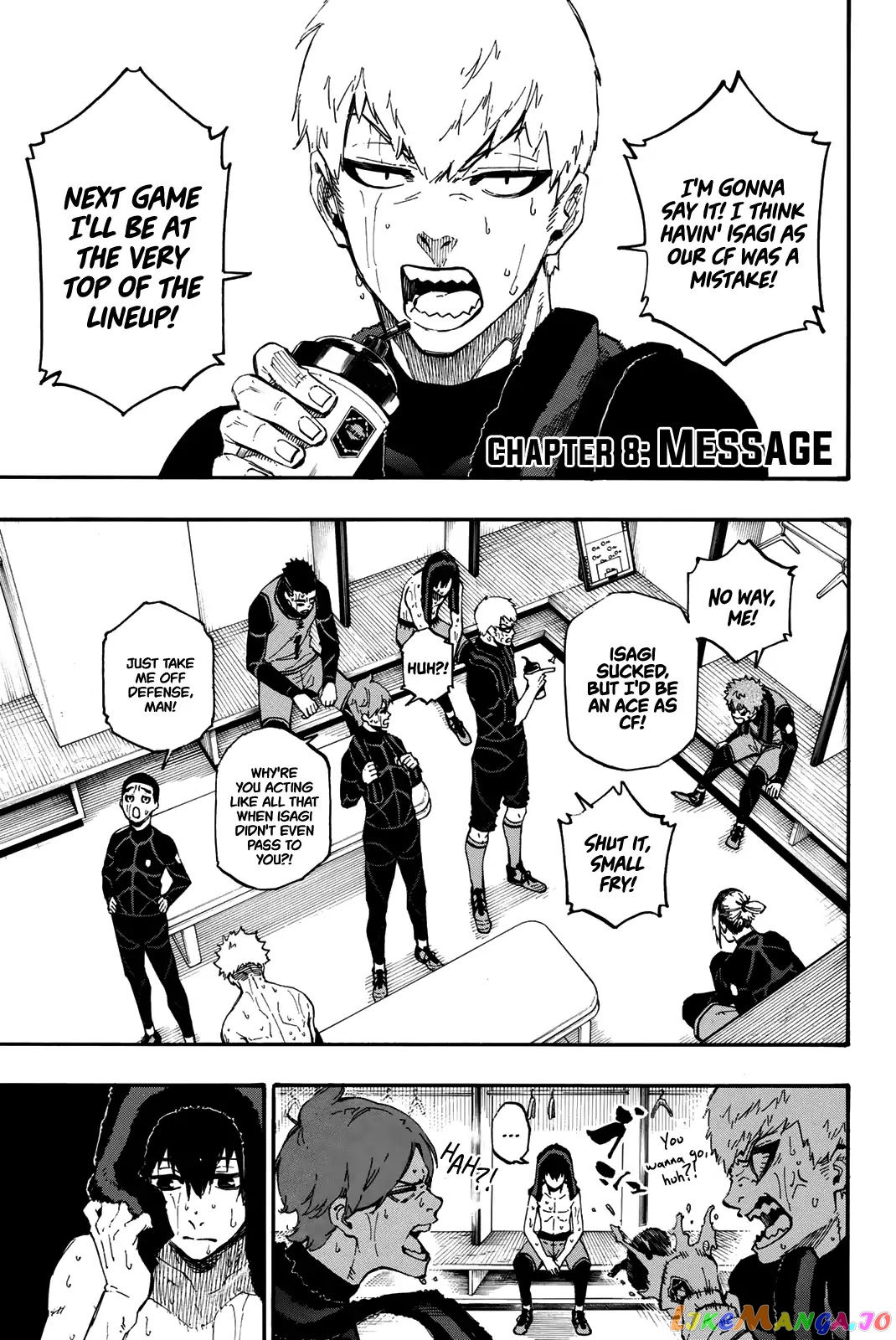 Blue Lock Chapter 8 - PAGE 1