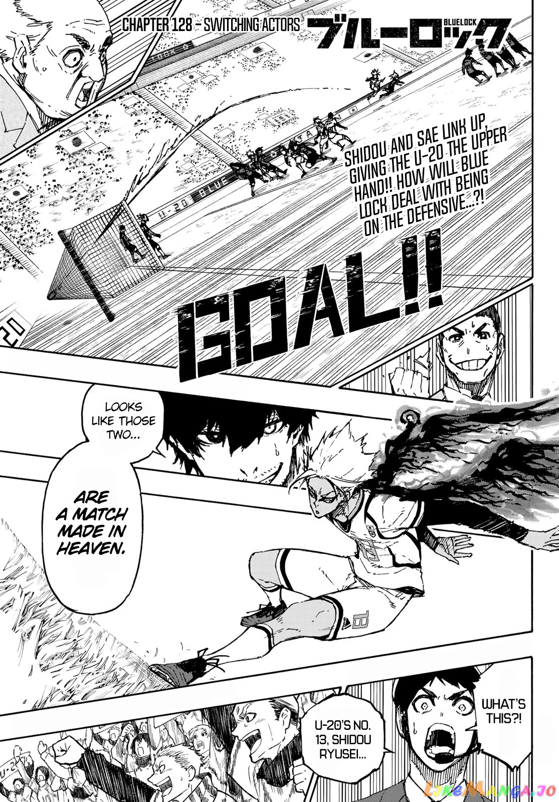 Blue Lock Chapter 128 - PAGE 0