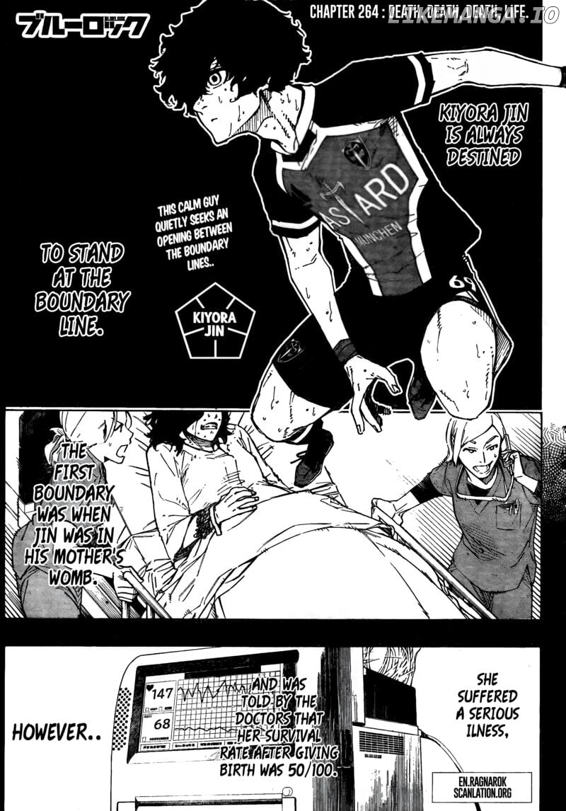 Blue Lock Chapter 264 - PAGE 1