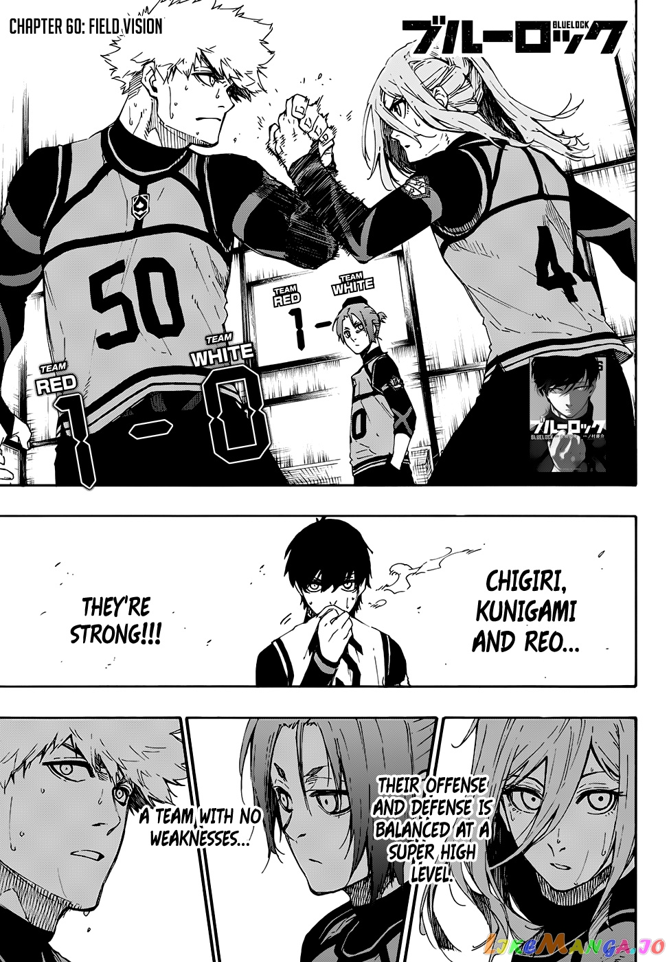 Blue Lock Chapter 60 - PAGE 1