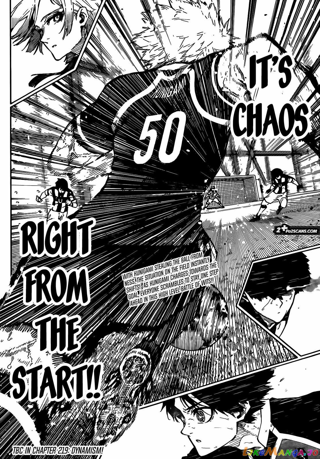 Blue Lock Chapter 218 - PAGE 19