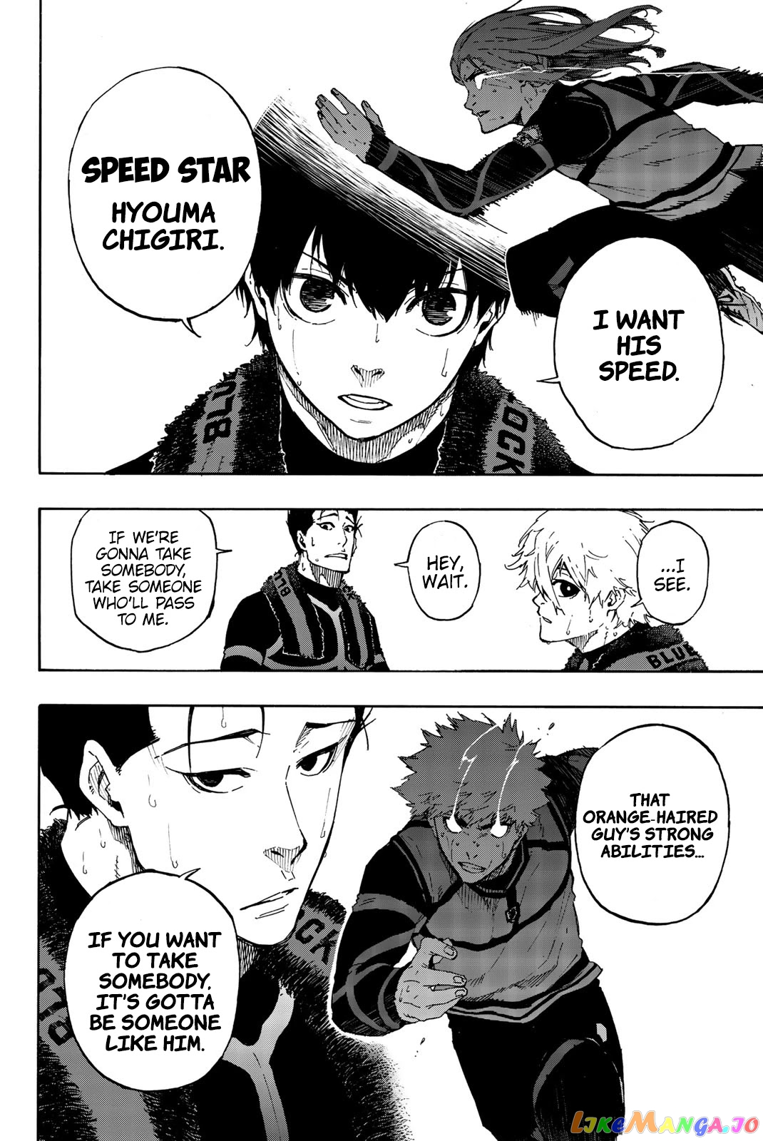 Blue Lock Chapter 58 - PAGE 6