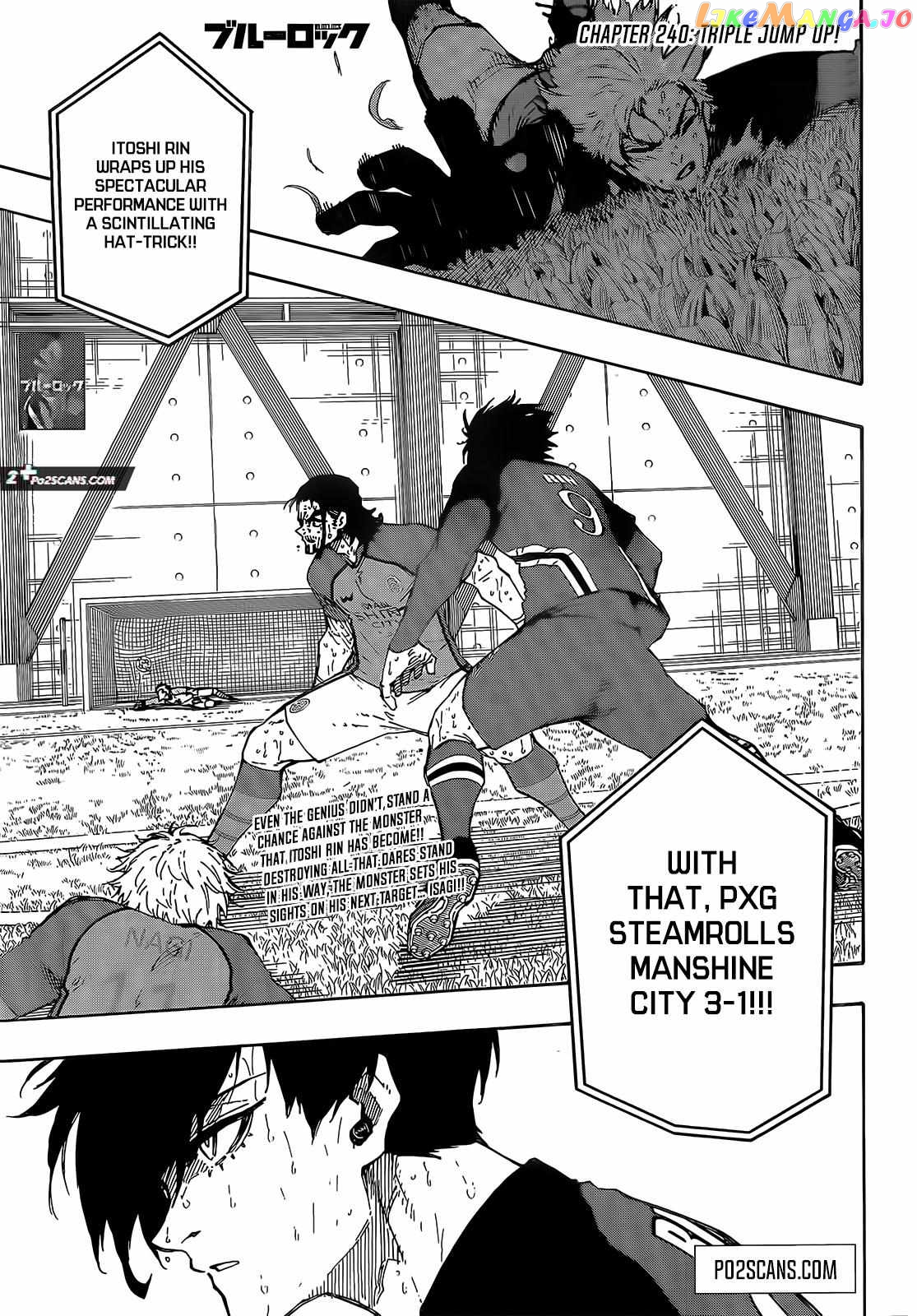 Blue Lock Chapter 240 - PAGE 1