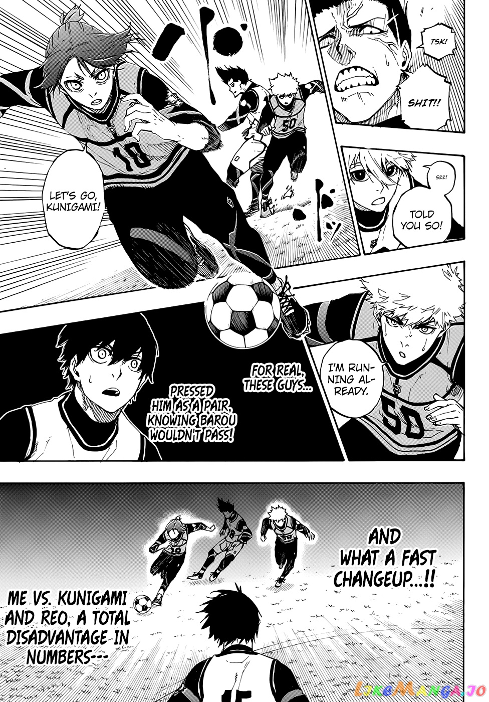 Blue Lock Chapter 59 - PAGE 12