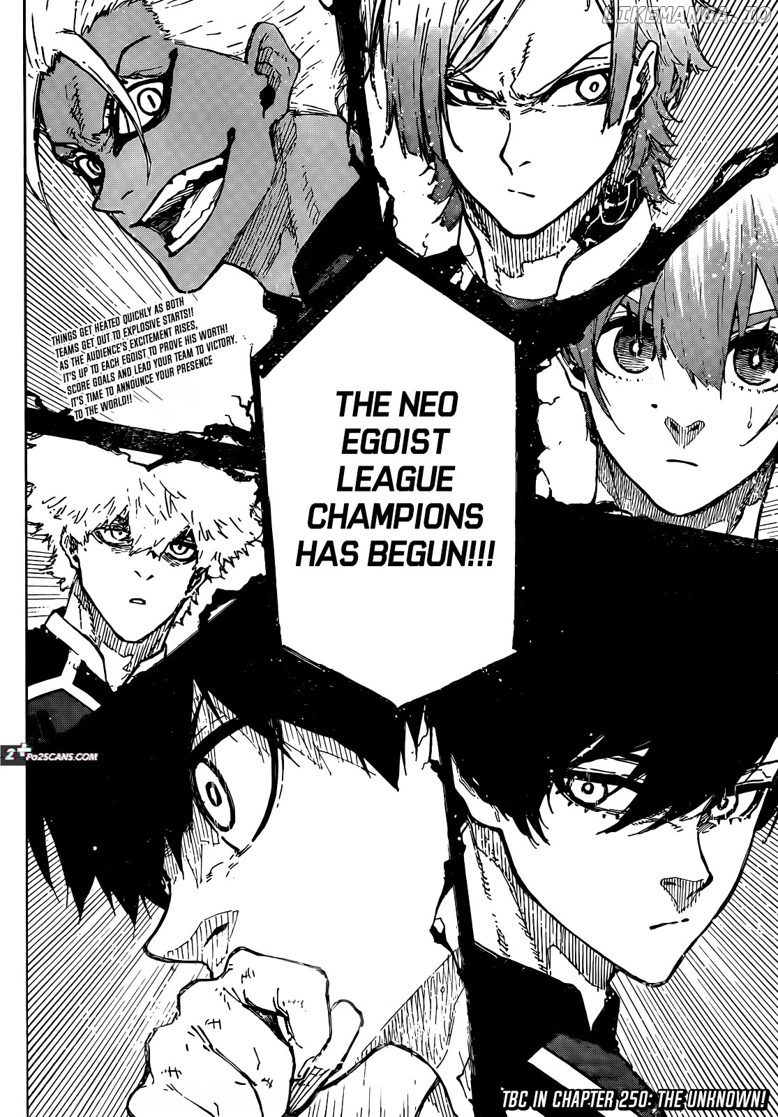 Blue Lock Chapter 249 - PAGE 16