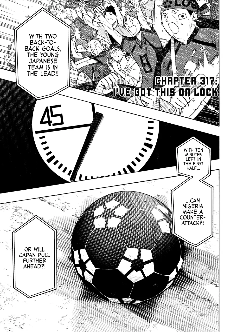 Blue Lock Chapter 317 - PAGE 0