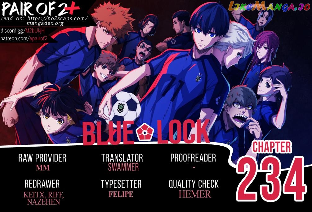 Blue Lock Chapter 234 - PAGE 1