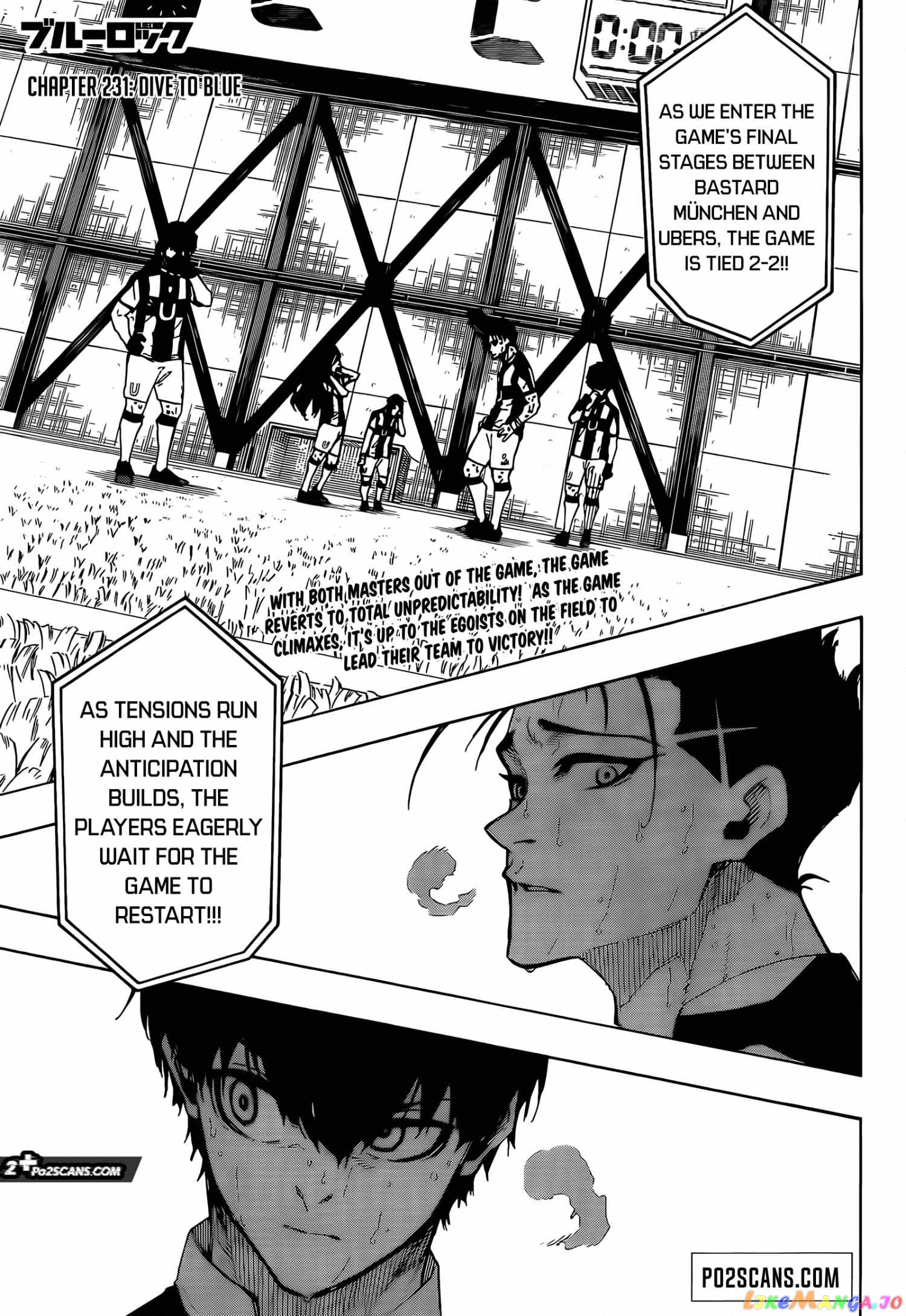 Blue Lock Chapter 231 - PAGE 1