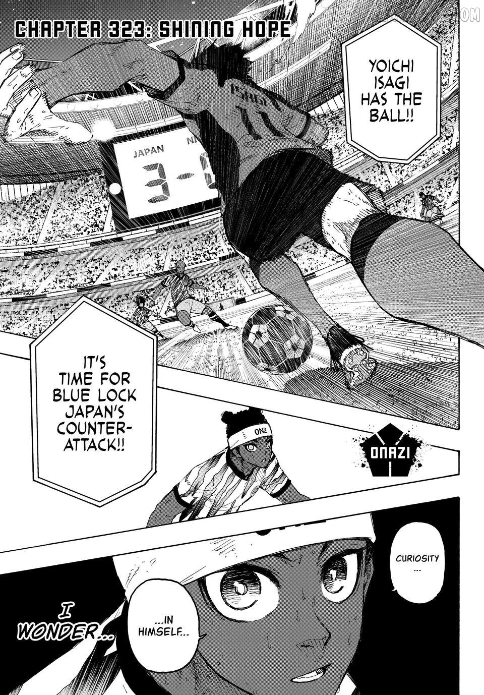 Blue Lock Chapter 323 - PAGE 0