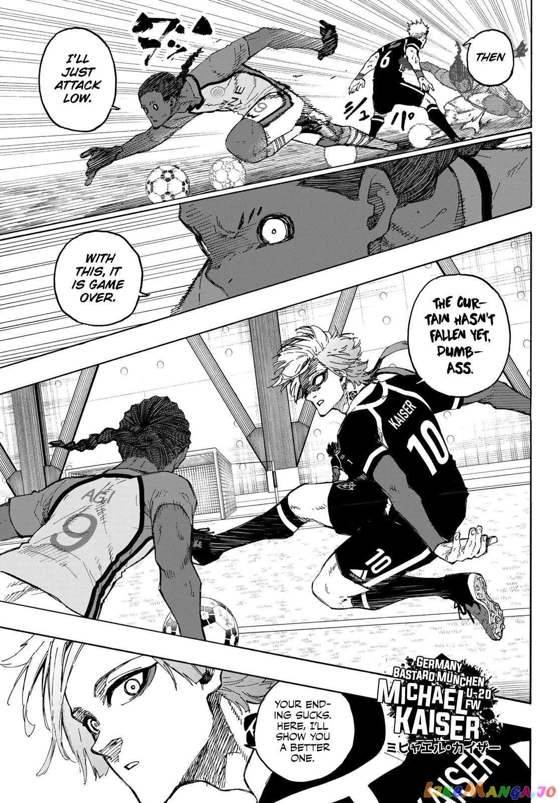 Blue Lock Chapter 198 - PAGE 9