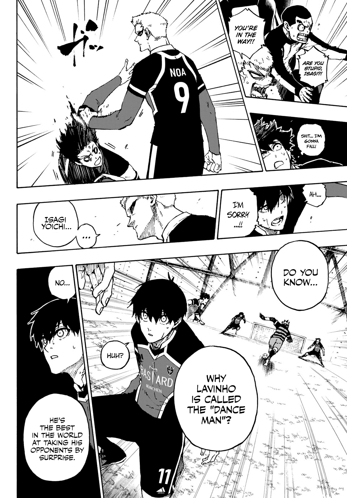 Blue Lock Chapter 164 - PAGE 9