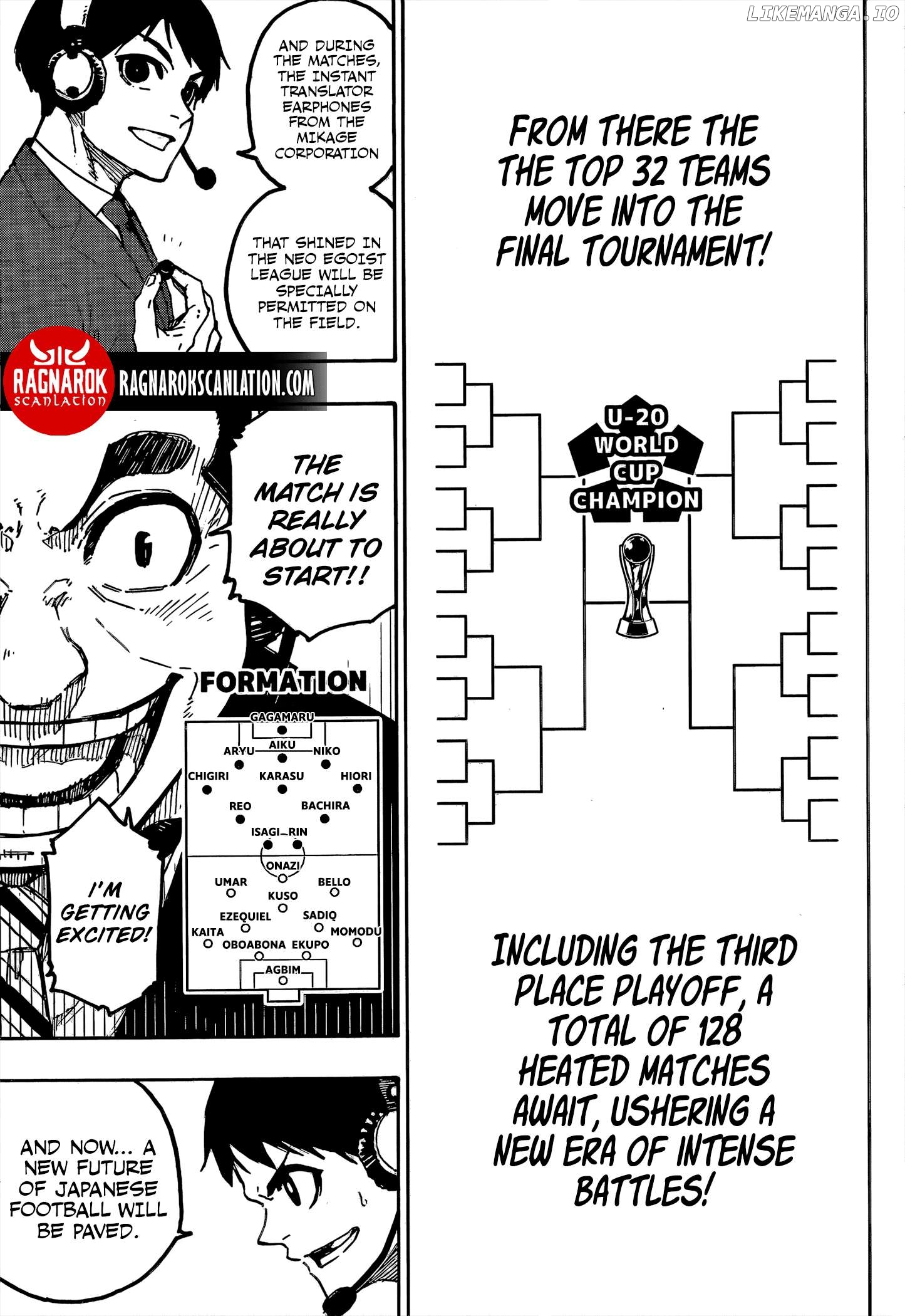 Blue Lock Chapter 313 - PAGE 2