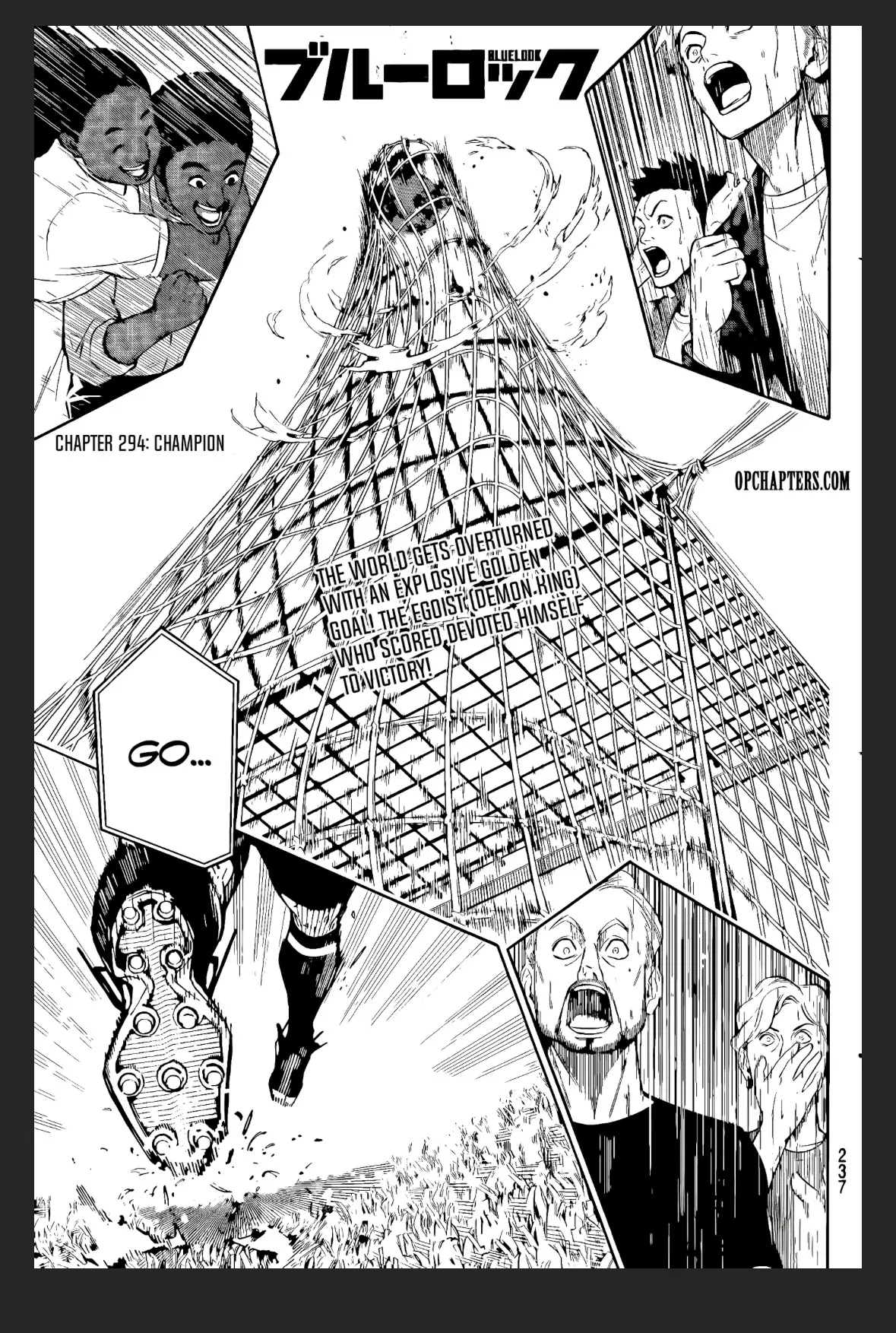 Blue Lock Chapter 294 - PAGE 0