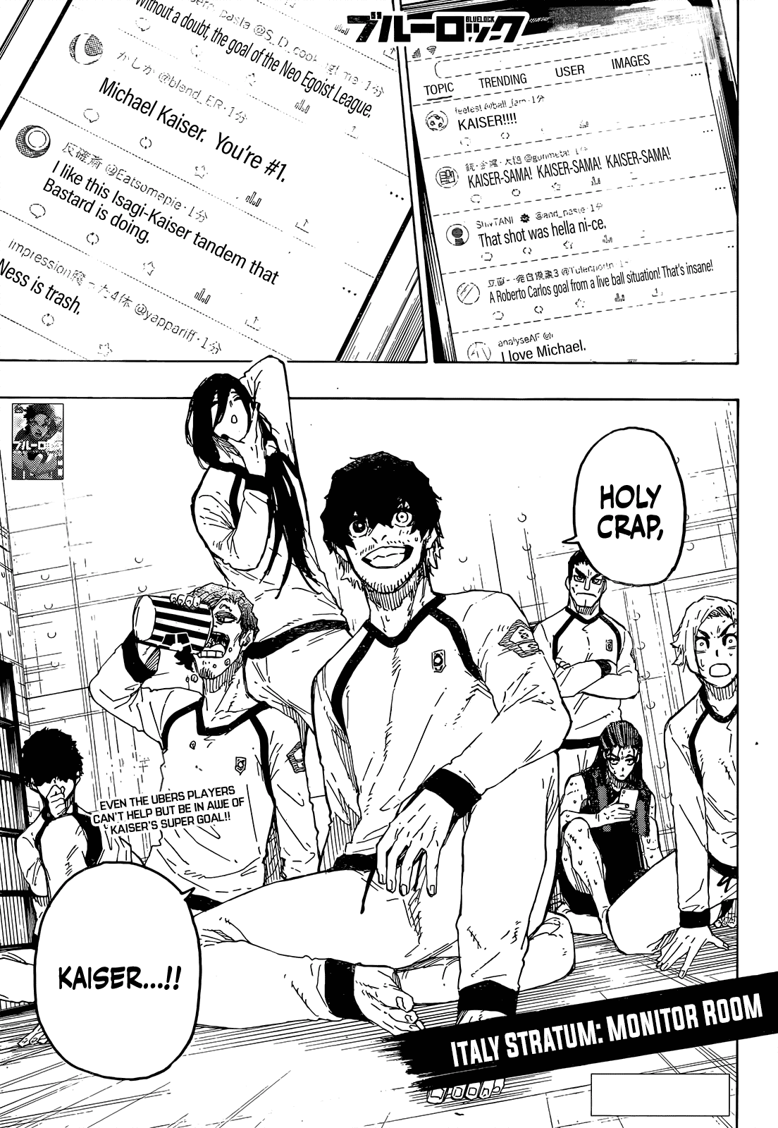 Blue Lock Chapter 268 - PAGE 0