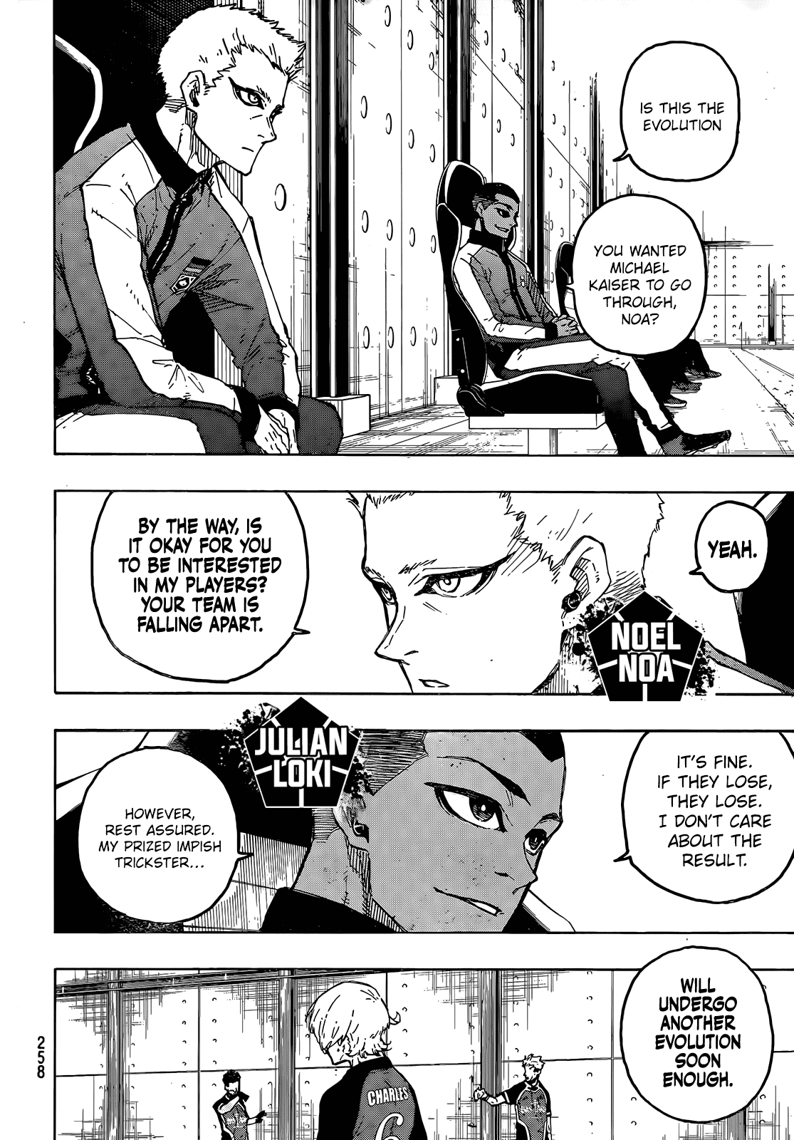 Blue Lock Chapter 268 - PAGE 4