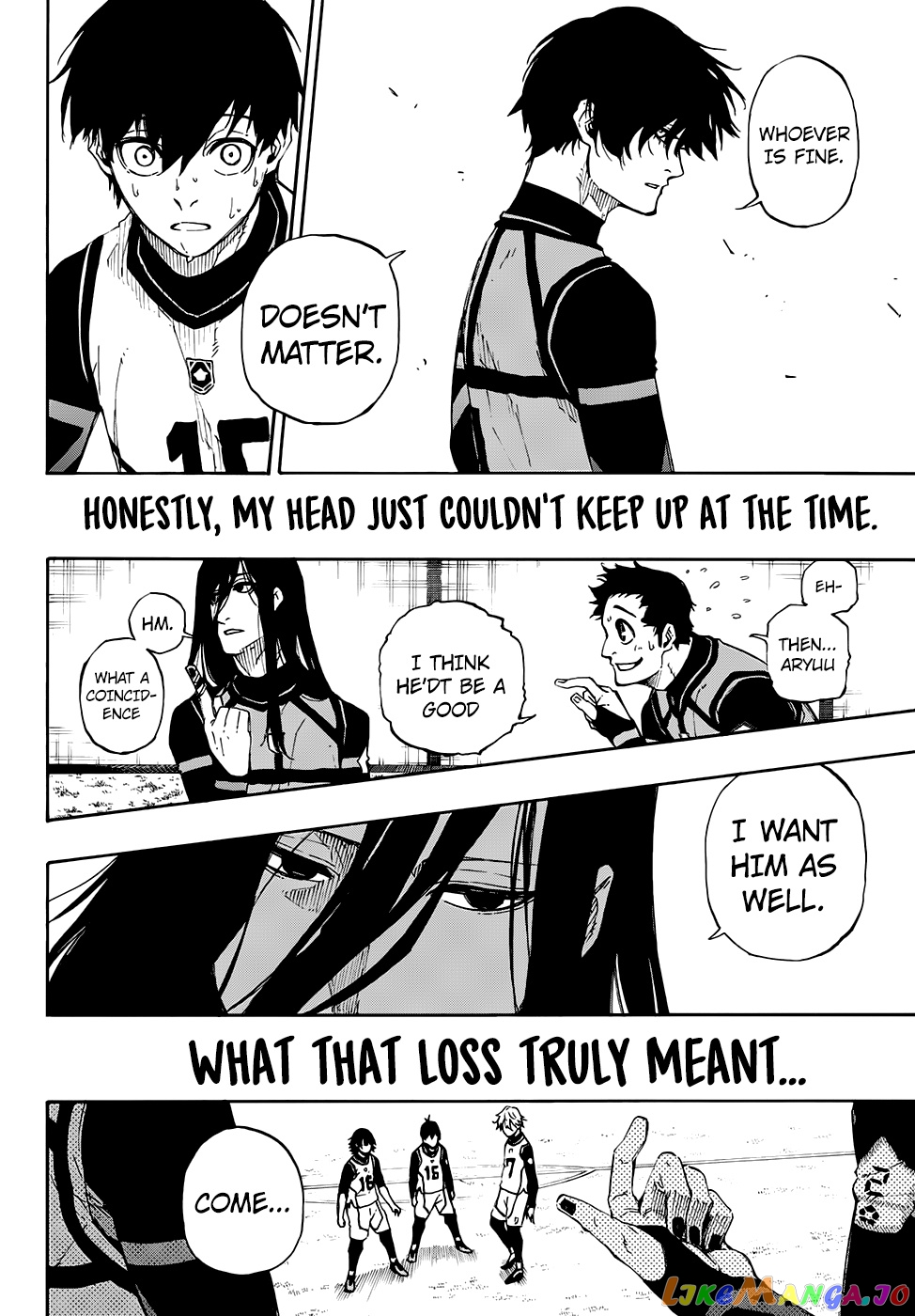 Blue Lock Chapter 49 - PAGE 1