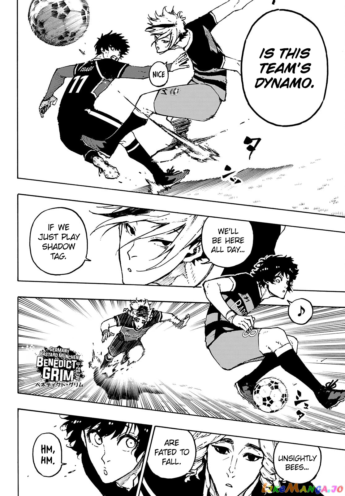 Blue Lock Chapter 166 - PAGE 8